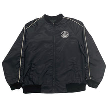 Load image into Gallery viewer, Vintage 80’s Marshall Amps 20 Year Anniversary Rock Music Satin Bomber Jacket Men’s Large