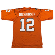 Load image into Gallery viewer, Reebok CFL BC Lions Dave Dickenson #12 Orange Home QB Football Jersey Men’s Medium