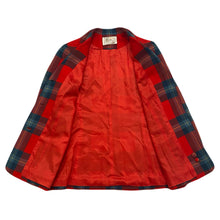 Load image into Gallery viewer, Vintage Aljean Lindsay Plaid Wool Blazer Jacket Women’s Size Unknown