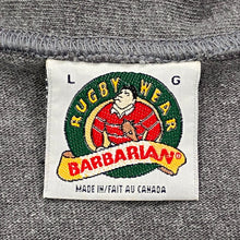 Load image into Gallery viewer, Vintage Barbarian Rugby Wear Harvard University Cardigan Men’s Large