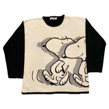 Load image into Gallery viewer, Vintage Iceberg Peanuts Snoopy Double Sided Rare Made In Italy Knit Sweater Women’s XS
