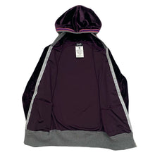 Load image into Gallery viewer, Dolce & Gabbana Velour Glitter Stretch Zip Up Sweatshirt Hoodie Women’s 24/38
