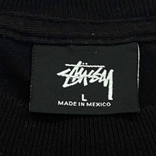 Load image into Gallery viewer, Stussy Circle Logo Black Long Sleeve Shirt Men’s Large