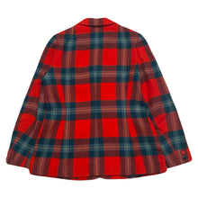 Load image into Gallery viewer, Vintage Aljean Lindsay Plaid Wool Blazer Jacket Women’s Size Unknown