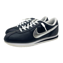 Load image into Gallery viewer, Nike Cortez 72 Black Silver Leather 316418-002 Athletic Shoes Men’s 10 US