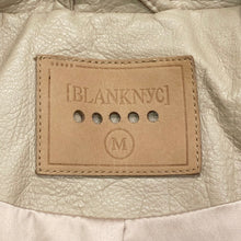 Load image into Gallery viewer, Blank NYC Embroidered Floral Faux Leather Studded Moto Jacket Medium