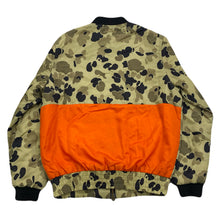 Load image into Gallery viewer, Vintage 10.Deep Redtail Aviator Insulated Camo Bomber Jacket Men’s Medium