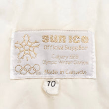 Load image into Gallery viewer, Vintage Sun Ice Official 1988 Calgary Winter Olympics Jacket Women’s Size 10