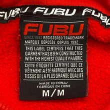 Load image into Gallery viewer, Vintage 90’s Y2K FUBU FB Chest Logo Hip Hop Pullover Hoodie Men’s Medium
