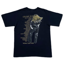 Load image into Gallery viewer, Celine Dion 2008 World Tour Concert Anvil T-Shirt Men’s Medium