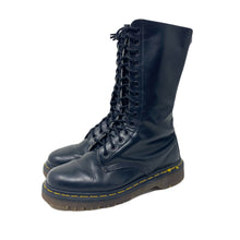 Load image into Gallery viewer, Vintage Dr. Martens 1914 Black 14 Eyelet Made In England Smooth Leather Boots 5 UK 7 US