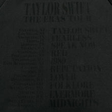 Load image into Gallery viewer, Taylor Swift Eras Tour Official 2023-2024 Dates M5 Gray Hoodie Women’s Medium