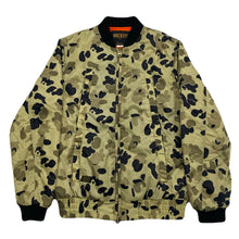Load image into Gallery viewer, Vintage 10.Deep Redtail Aviator Insulated Camo Bomber Jacket Men’s Medium