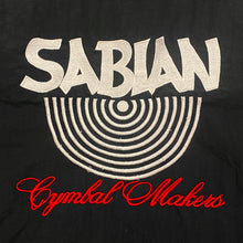 Load image into Gallery viewer, Vintage Sabian Cymbals Rock Music Windbreaker Jacket Men’s Medium