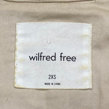 Load image into Gallery viewer, Wilfred Free Aritzia Wool Alpaca Beige Plaid Shacket Jacket Women’s 2XS