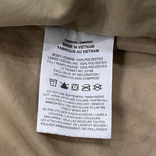 Load image into Gallery viewer, Nike Therma Fit Windrunner Quilted Beige Black Zip Puffer Vest Men’s Large