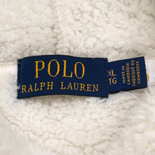 Load image into Gallery viewer, Polo Ralph Lauren Pile Fleece White Ivory Hoodie Men’s XL