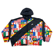 Load image into Gallery viewer, Nike NSW Sportswear International Olympic Flag Pack Woven Jacket Women’s XL