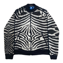 Load image into Gallery viewer, Adidas Originals Supergirl Zebra Track Top Jacket Jumper Sweatshirt Women’s 36