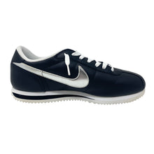 Load image into Gallery viewer, Nike Cortez 72 Black Silver Leather 316418-002 Athletic Shoes Men’s 10 US