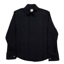 Load image into Gallery viewer, Vintage Versace Jeans Couture Black Rayon-Viscose Button Up Shirt Men’s Medium