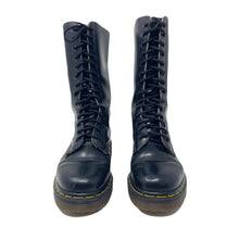 Load image into Gallery viewer, Vintage Dr. Martens 1914 Black 14 Eyelet Made In England Smooth Leather Boots 5 UK 7 US