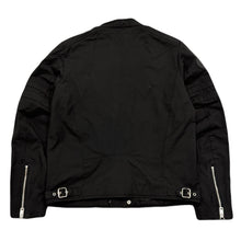 Load image into Gallery viewer, Diesel Y2K J-Glory Black Biker Moto Racer Jacket Men’s Large