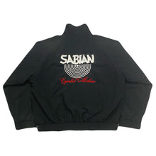 Load image into Gallery viewer, Vintage Sabian Cymbals Rock Music Windbreaker Jacket Men’s Medium