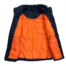 Load image into Gallery viewer, COOGI Black Multicolor Rainbow Puffer Vest Women’s XL