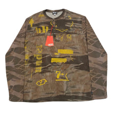 Load image into Gallery viewer, Diesel T-Juser Camo With Vintage Effect Henley Shirt Men’s XXL
