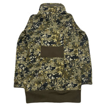 Load image into Gallery viewer, Triple Five Soul Camo Foliage Concealable Hood Long Zip Hoodie Women’s XL