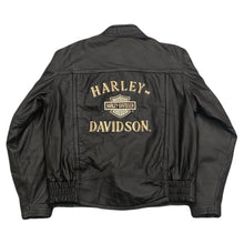 Load image into Gallery viewer, Harley-Davidson 1/1 Official Prototype Black Nylon Polyurethane Coating Back Embroidered Logo Jacket Men’s XXL