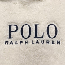 Load image into Gallery viewer, Polo Ralph Lauren Pile Fleece White Ivory Hoodie Men’s XL