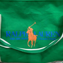 Load image into Gallery viewer, Ralph Lauren The Big Pony Collection Green 3 Duffle Weekend Holdall Bag