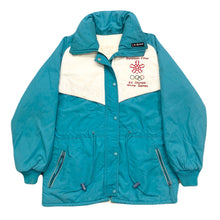 Load image into Gallery viewer, Vintage Sun Ice Official 1988 Calgary Winter Olympics Jacket Women’s Size 10