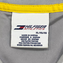 Load image into Gallery viewer, Vintage Y2K Tommy Hilfiger Athletics Silver Black Satin #88 Football Jersey Men’s XL