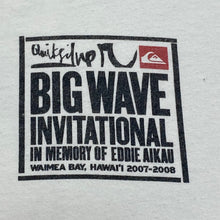 Load image into Gallery viewer, Quiksilver Big Wave Invitational 2007-2008 in Memory of Eddie Aikau T-Shirt XL
