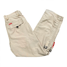 Load image into Gallery viewer, Marc Ecko Unltd Certified Limited Edition Khaki Wide Leg Pull Strap Pants 32
