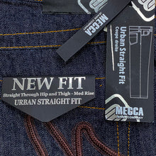 Load image into Gallery viewer, Vintage Mecca Urban Straight Medium Rise Black Jeans 38 x 32