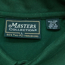 Load image into Gallery viewer, The Masters Collection Augusta 60’s Two-Ply Mercerized 100% Pima Cotton Polo Shirt Large