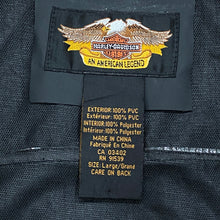Load image into Gallery viewer, Harley Davidson 3M Reflective Rain Jacket Kids Large