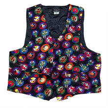 Load image into Gallery viewer, Vintage 1993 Warner Bros Looney Tunes Mania Silk Vest Men’s L/XL
