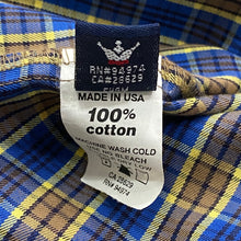 Load image into Gallery viewer, Vintage Stussy Plaid Western Pearl Snap Made In USA Button Up Shirt Men’s Small