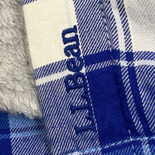 Load image into Gallery viewer, LL Bean Fleece Lined Plaid Flannel Snap Shirt Jacket Medium
