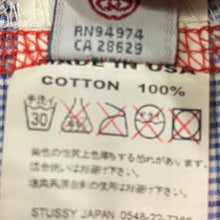 Load image into Gallery viewer, Vintage Stussy Mixed Plaid Made In USA Skate Surf Button Up Shirt Men’s Medium