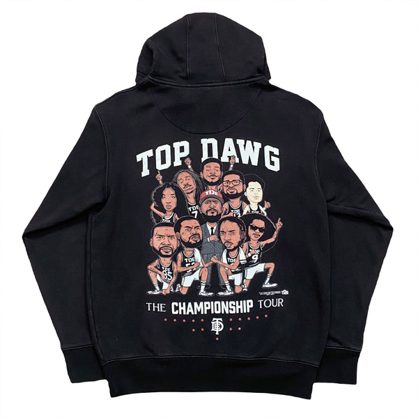 TDE Top Dawg Entertainment Kendrick Lamar Championship Tour Hoodie Medium