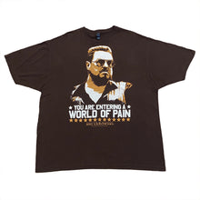 Load image into Gallery viewer, Big Lebowski You Are Entering A World Of Pain Walter Sobchak T-Shirt 2XL