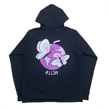 Load image into Gallery viewer, 999 Club Juice WRLD x The Kid Laroi Reminds Me Of You Butterfly Hoodie Large