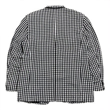 Load image into Gallery viewer, Vintage 90’s Versus Gianni Versace Black & White Plaid Blazer Jacket 50