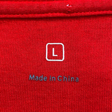 Load image into Gallery viewer, Apple Store Employee Red 1/4 Zip Pullover Sweatshirt Large